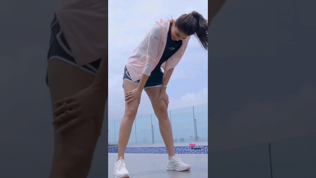 Pooja Hegde fun with fitness