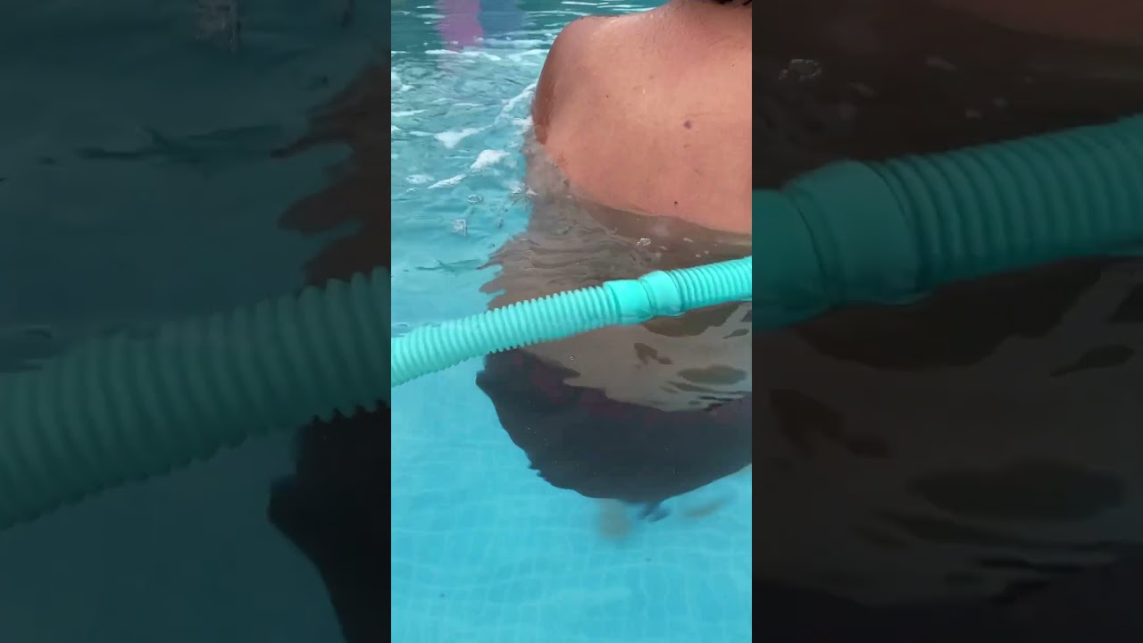 Pool fart lol.