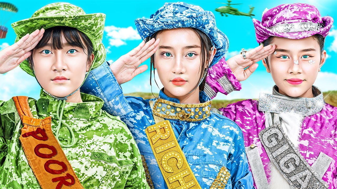 Poor Vs Rich Vs Giga Rich Students At Military School