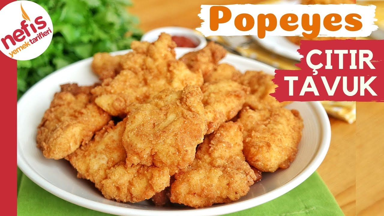 Popeyes Çıtır Tavuk Tarifi 💯💃 (Gerçeğini Aratmaz)