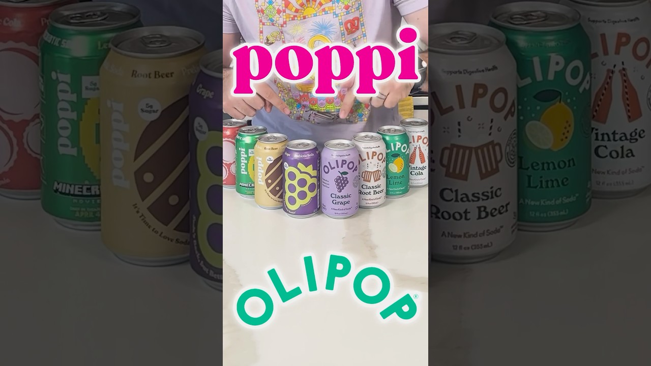 Poppi vs. Olipop #shorts