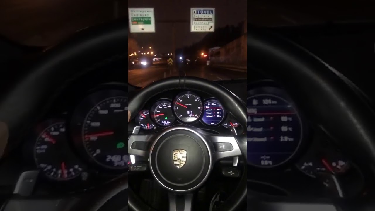 Porsche gece snap