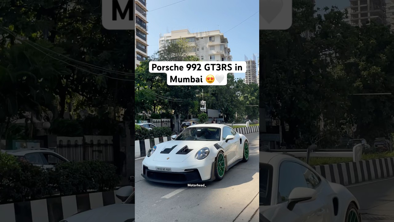 Porsche in Mumbai 😍 #automobile #shorts #shortvideo #trending #porsche #viralvideo