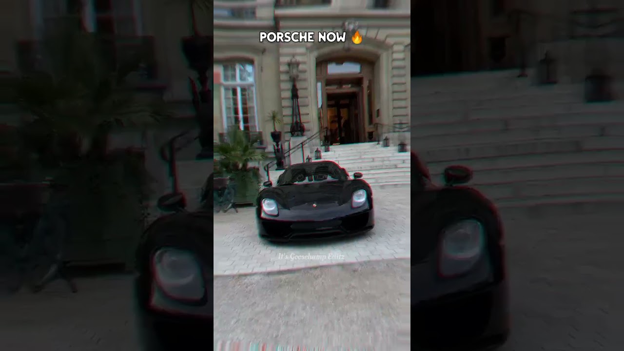 Porsche now 🔥 vs then 😈 | #shorts #viral #youtubeindiashorts #caredit #porsche #trending