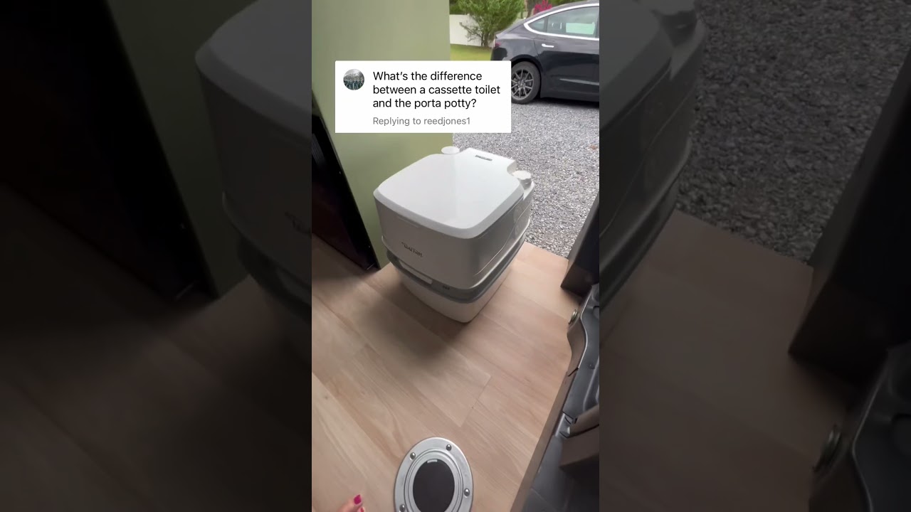 Porta Potty vs. Cassette Toilet #vanlife #campervan #vanbuild