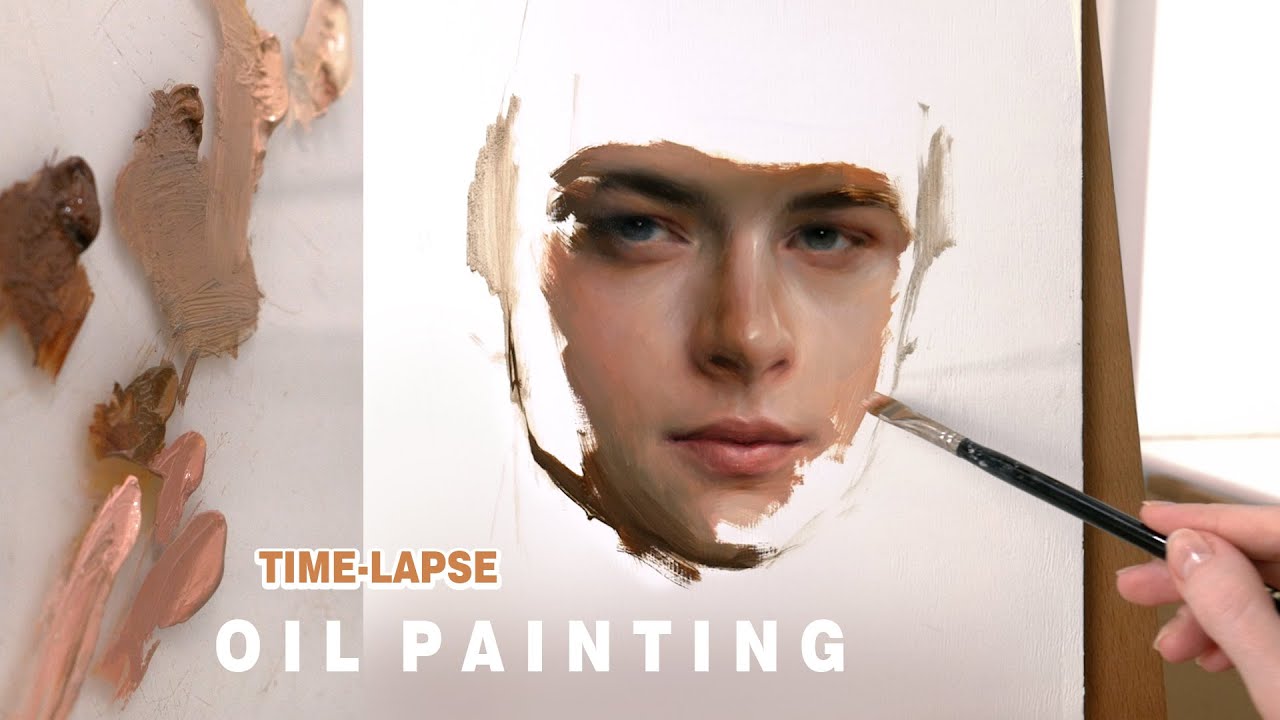 PORTRAIT PAINTING TIME-LAPSE | oil on wood