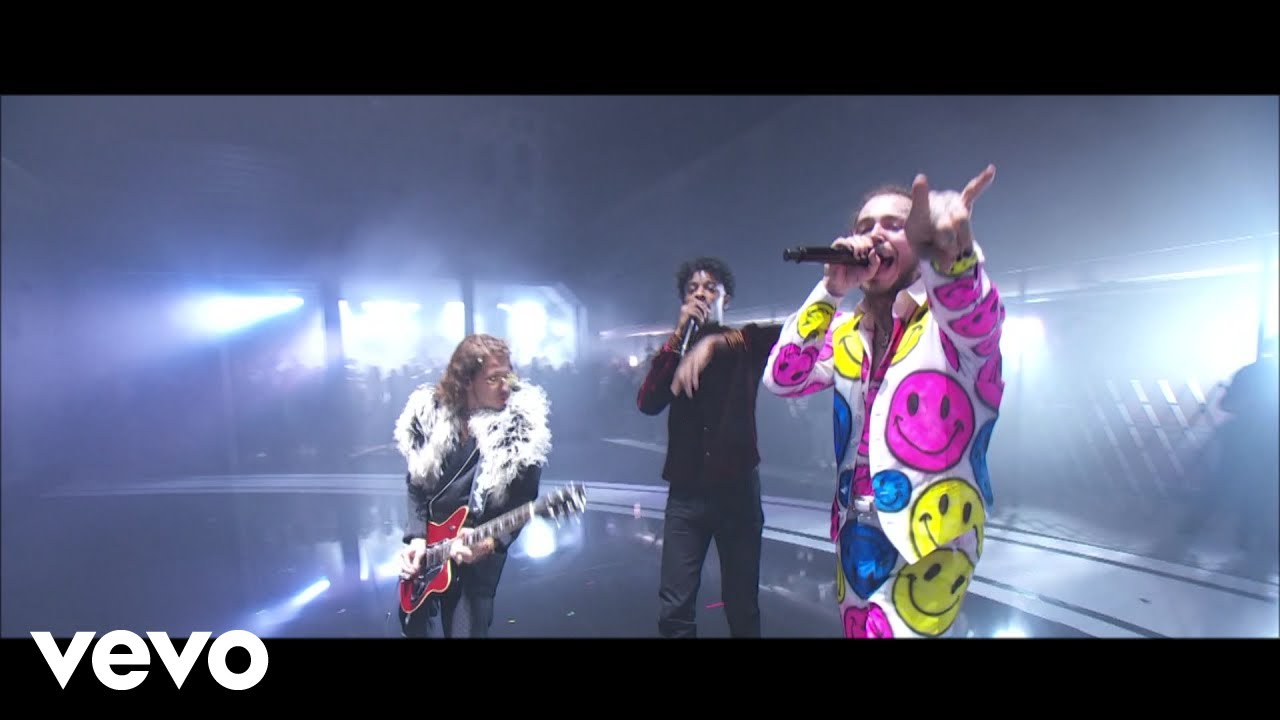 Post Malone - rockstar (Live From The MTV VMAs) ft. 21 Savage