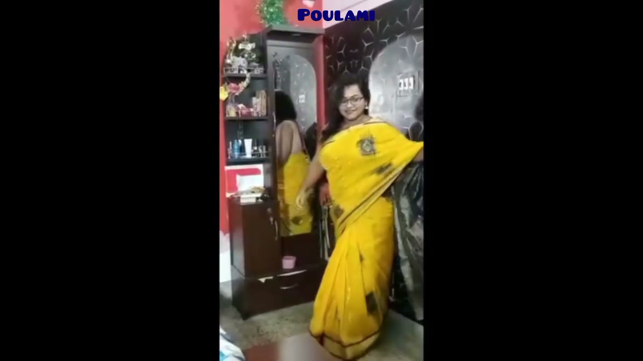 Poulami Chatterjee Hot Sexy Sharee Navel! #viralvideo #youtuber #everybody #everyone #india #love