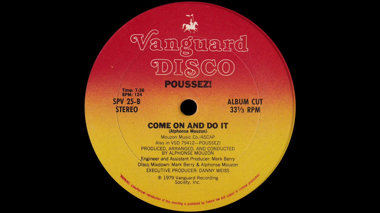 Poussez - Come On and Do It (Album Cut) [1979]
