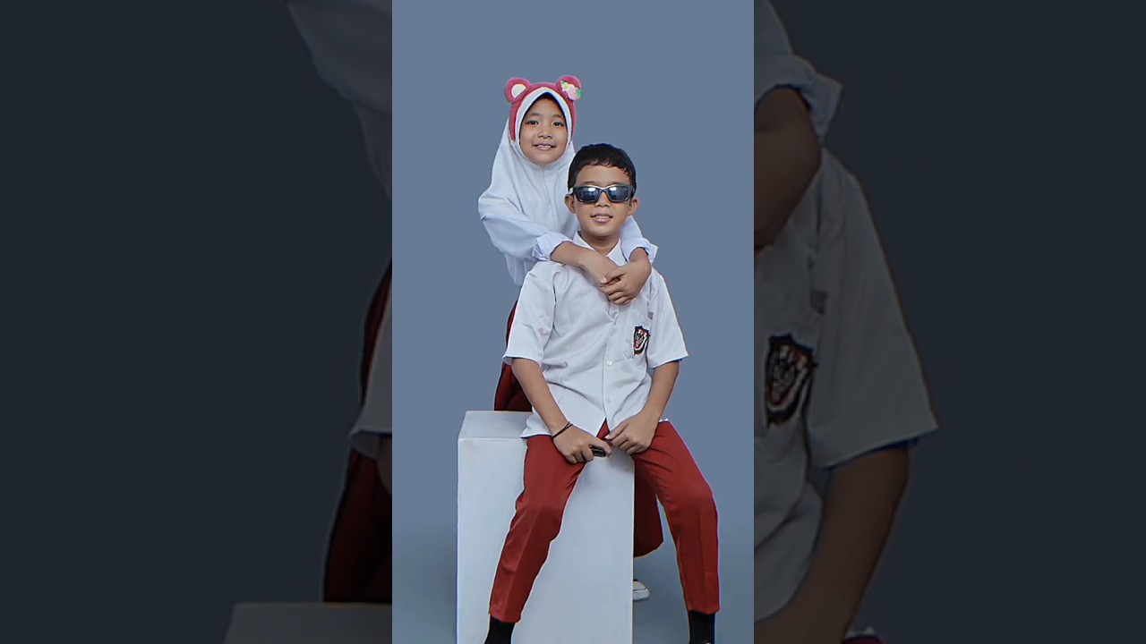 POV bocil SD foto studio bareng pacar #sekolah #sesuaikelas #masukberanda #masasekolah