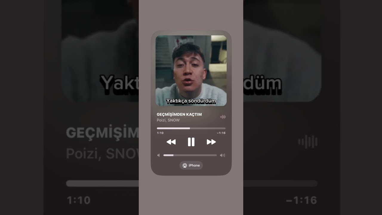POİZİ-GEÇMİŞİMDEN KAÇTIM #spotify