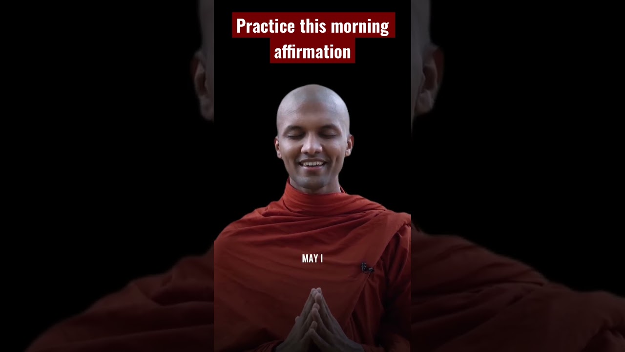 Practice this morning affirmation.