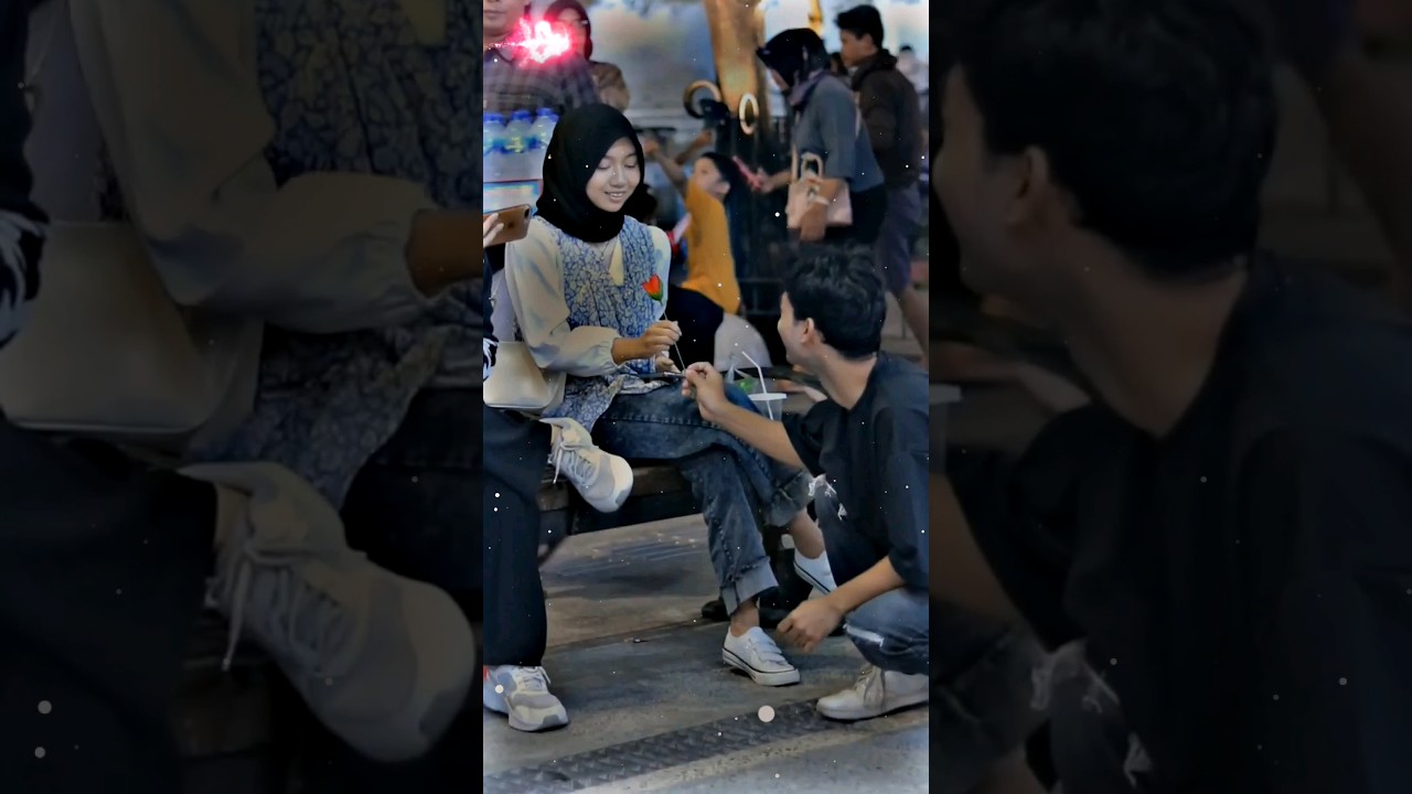 PRANK LEPAS TALI SEPATU BIKI BAPER #viraltiktok #viralvideo #tiktok