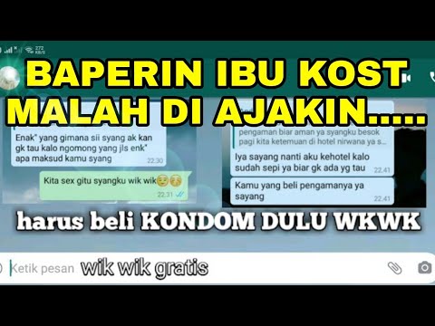 PRANK TEXT : IBU KOST MAU MAIN