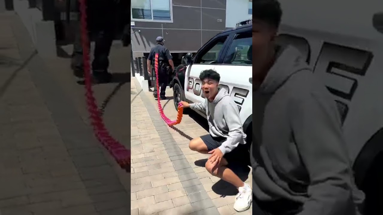 Pranked A Police Officer… 😳