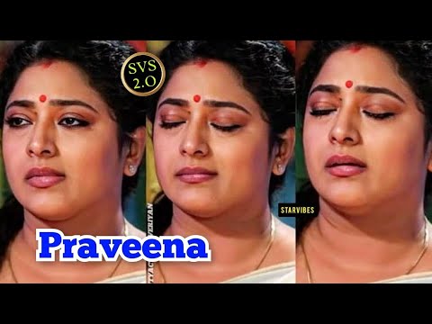 Praveena Tamil Serial Actress|StarVibes South #tamil #praveena #malayalam #mallu