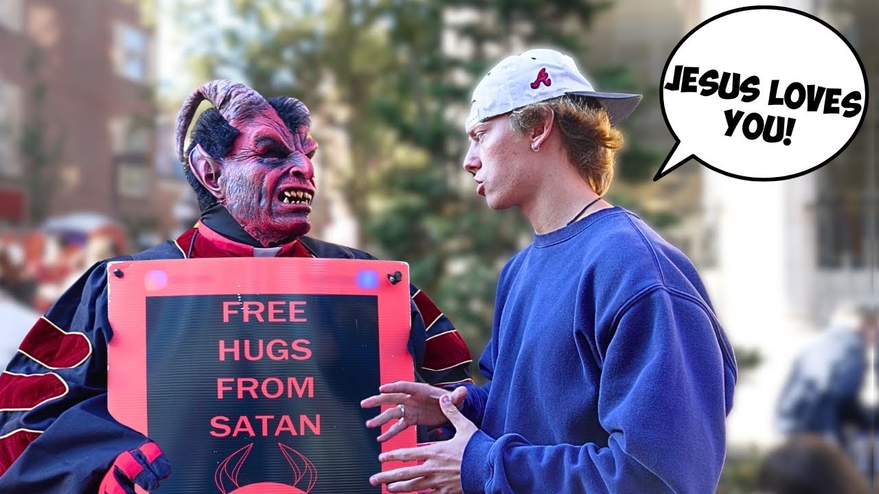 Preaching The Gospel In Satanic City!
