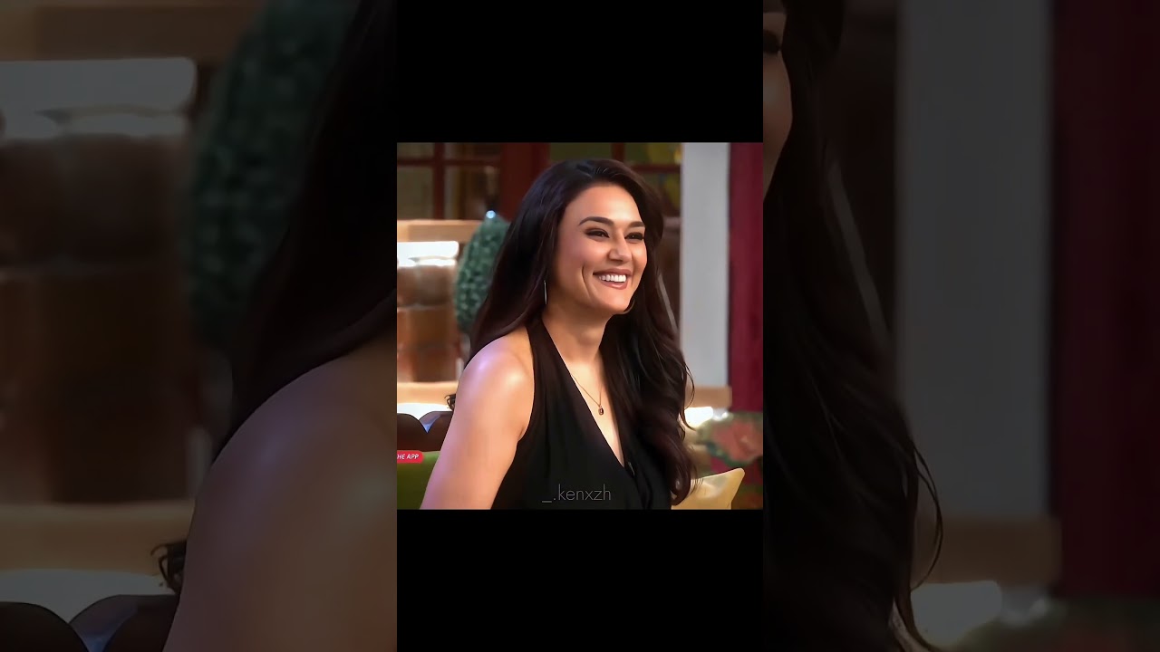 Preeti Zinta Black Dress and smile ONE LOVE #bigo #bigo live #naked #no bra #no panty #nude #sexy