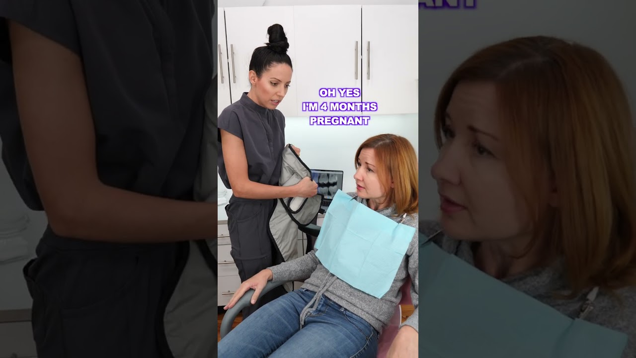 pregnant at the dentist? #shorts