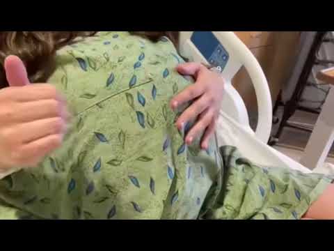 Pregnant contractions, Labor contractions pain/妊娠/にんしんにんぷ/孕婦つわり/임신