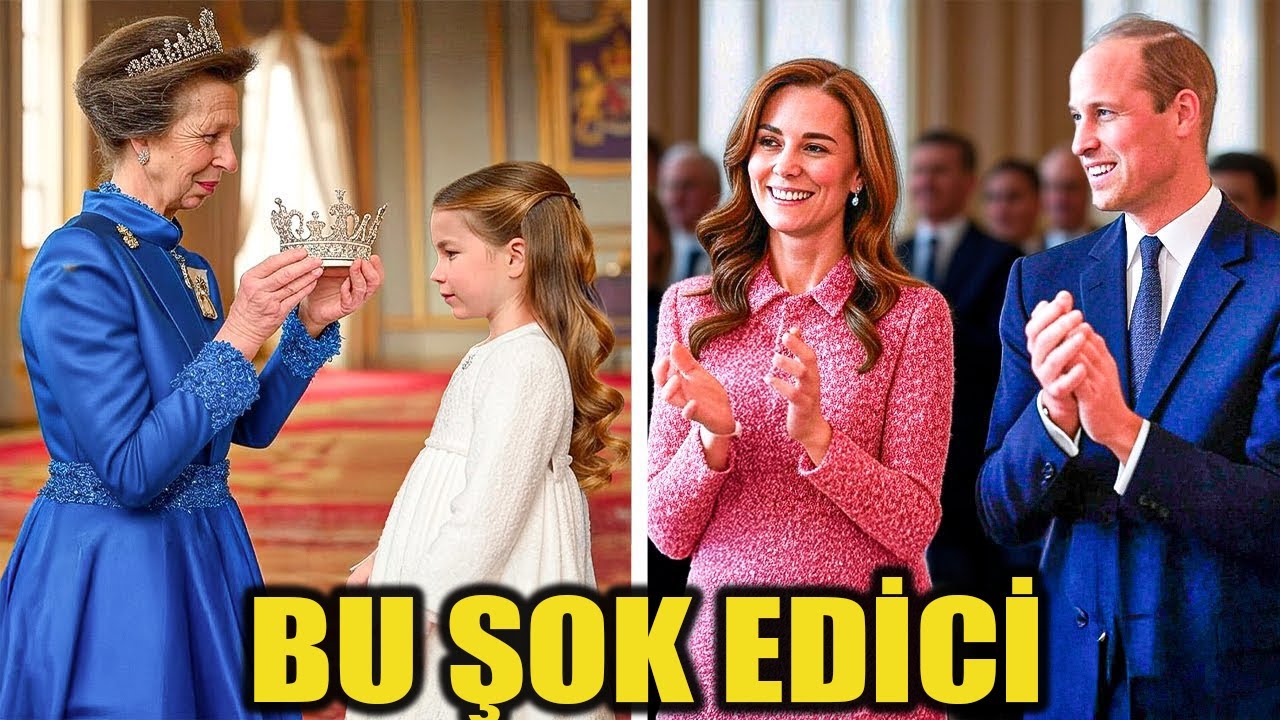 Prenses Anne Kraliyet Unvanını Prenses Charlotte'a Verdi ve Herkesi ŞOKE ETTİ!