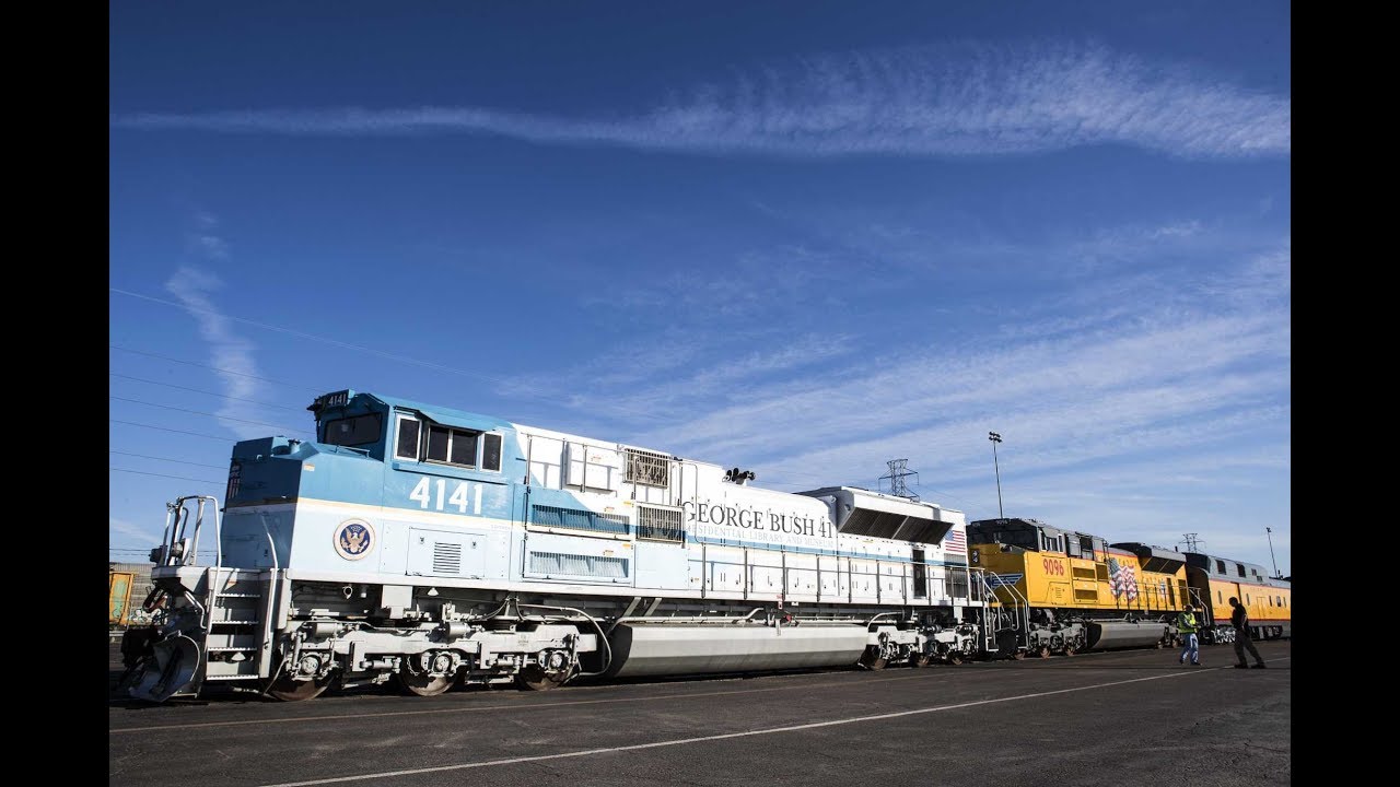 President Bush Funeral Train