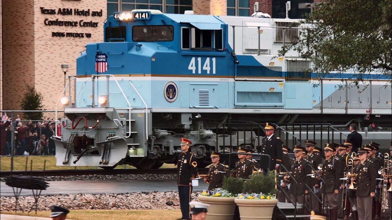 President George H.W. Bush's Funeral Train