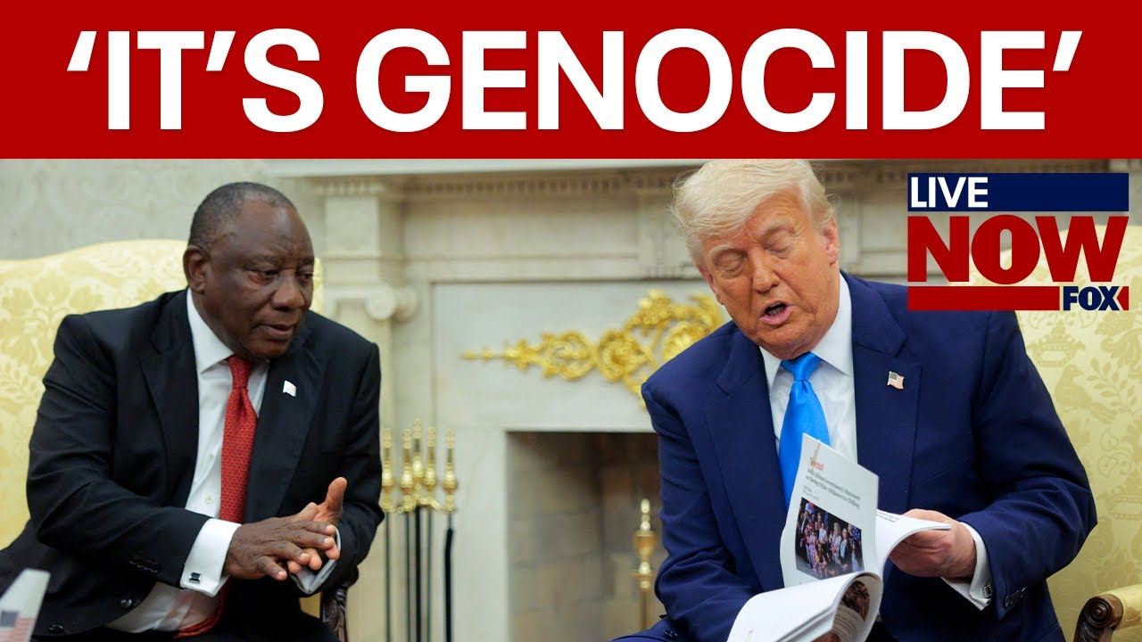 President Trump accuses South Africa of Genocide against White farmers
