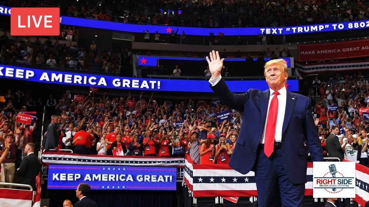 PRESIDENT TRUMP RALLY LIVE ON RSBN IN GREENVILLE, NC 7/17/19