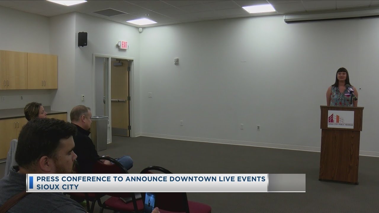 Press Conference To Announce Downtown Live Events
