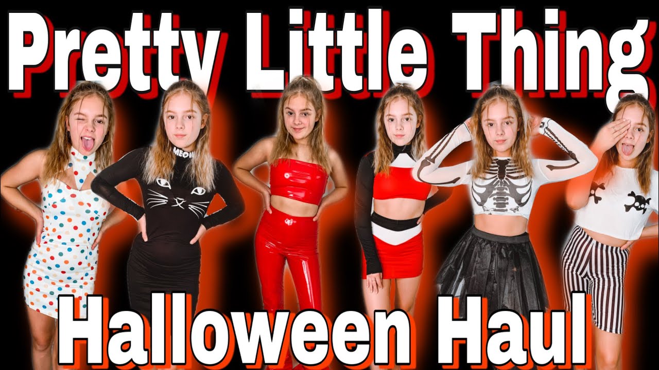 Pretty Little Thing Halloween Haul 🎃 🎈