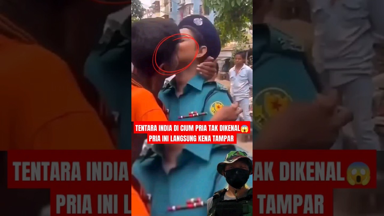 PRIA INDIA BIRAHI DENGAN TENTARA CANTIK 😱 #tniindonesia #tni #beritaterkini #tnikuat #polisi #tni