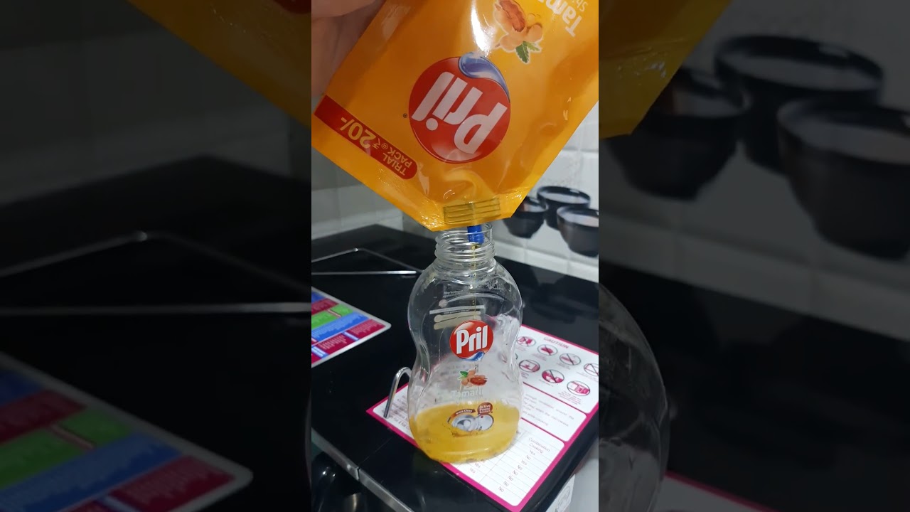 Pril Dish wash Liquid Refill Pack @ ₹20