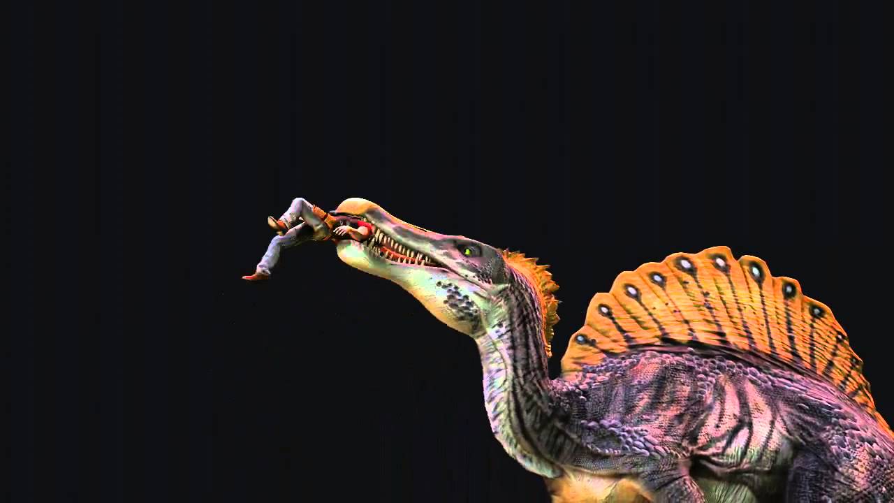 Primal Carnage Spino eating all humans