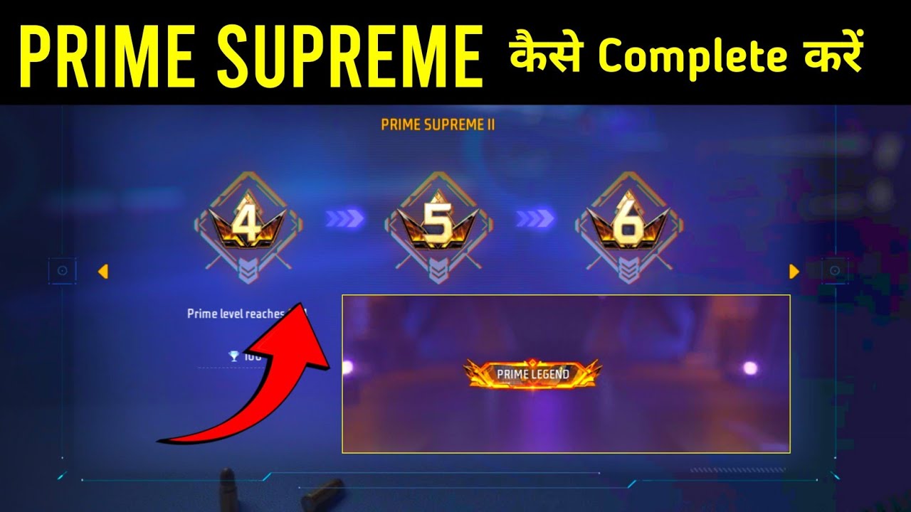 Prime Supreme Achievement Mission Free Fire | Prime Supreme Mission Free Fire | Free Fire New Event