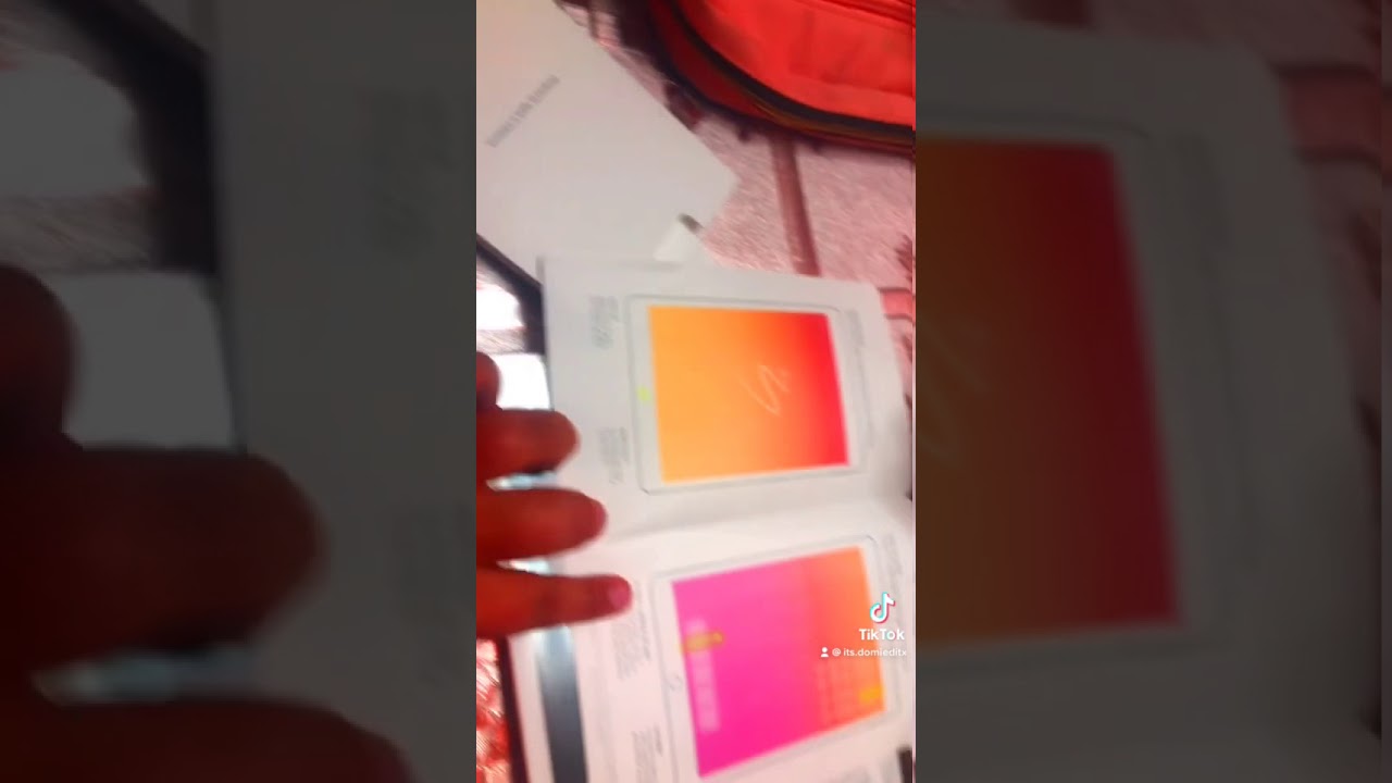 Primsr video✨ Habriendo mi ipad🌼
