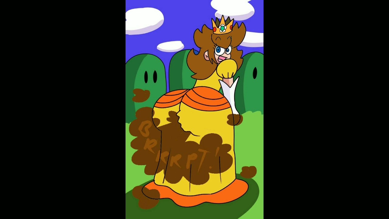 Princess Daisy Farts - shortfartsvid