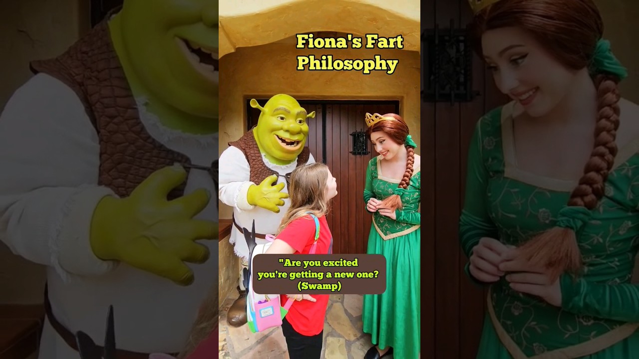 Princess Fiona Loves Farts 🤣 Shrek & Fiona Are Excited for DreamWorks Land