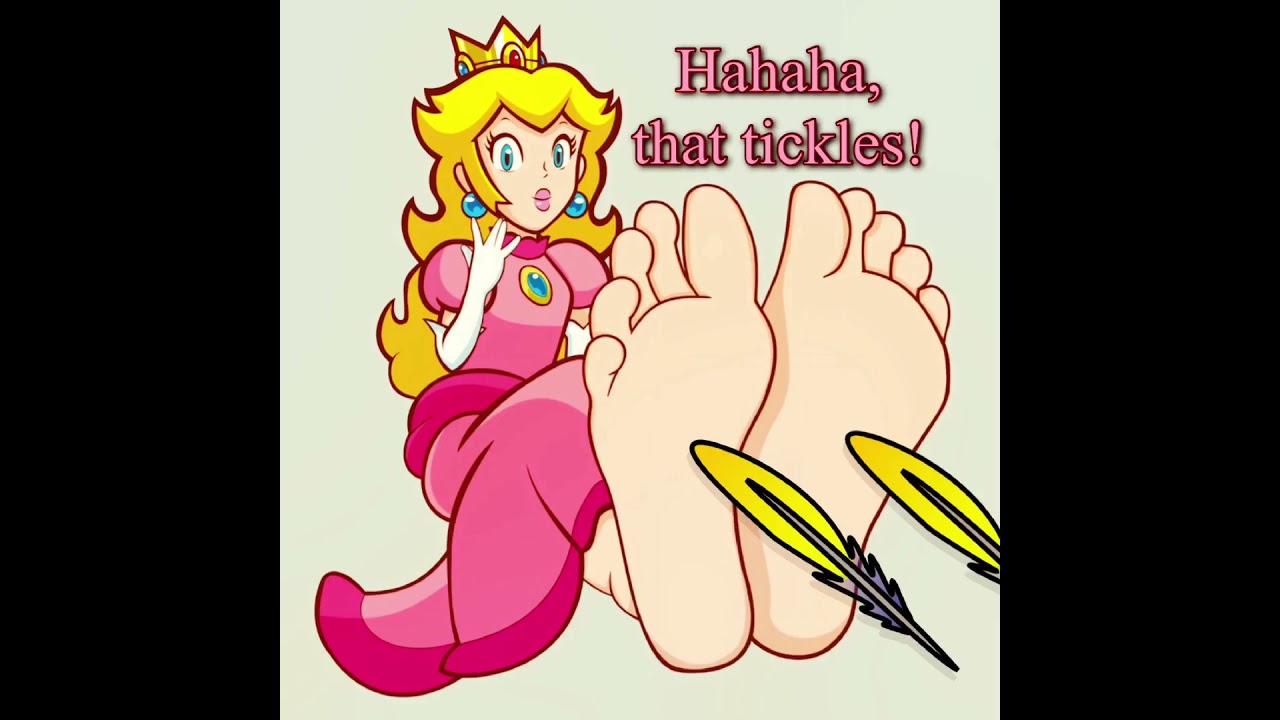 Princess Peach Feet Tickle
