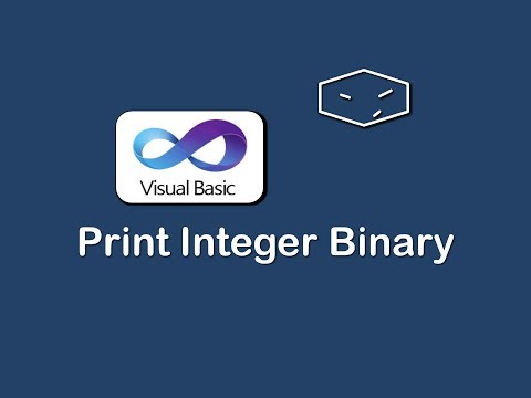 print integer binary in vb.net