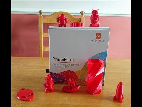 Printapro Printament PET-G Red Review.