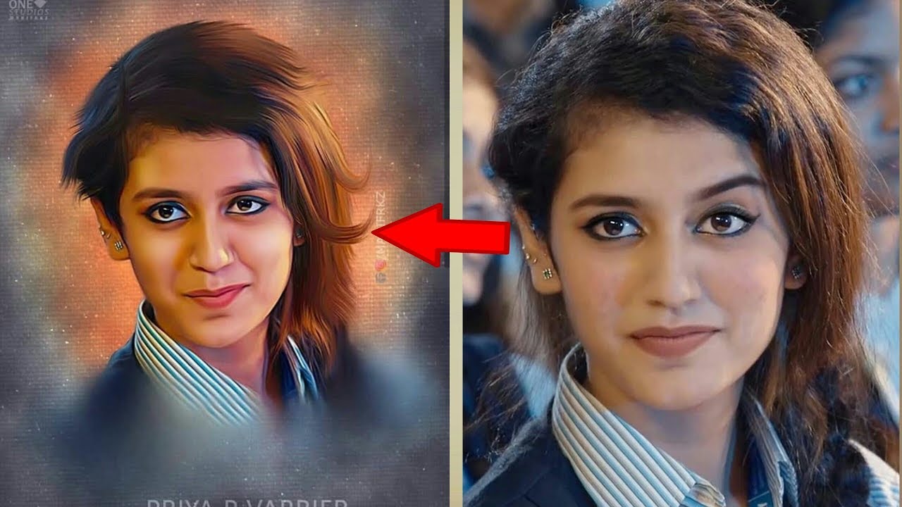 Priya Prakash Warrier Latest photo Editing videos | Picsart Mobile Edits | Best CB Edits