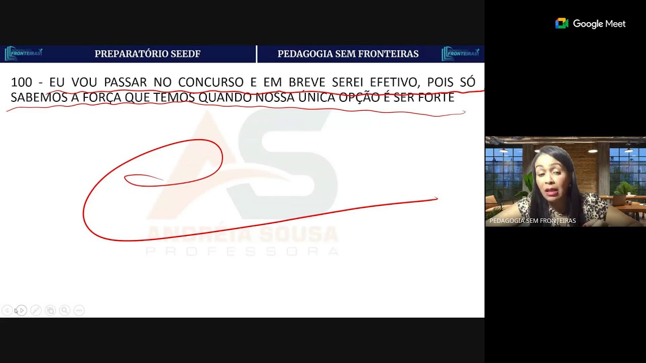 Professora Andréia Sousa