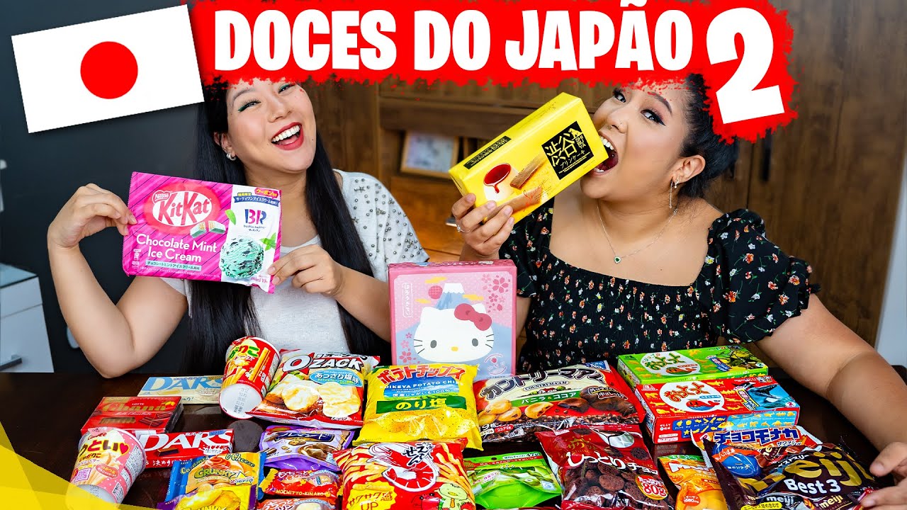PROVANDO DOCES DO JAPÃO - Parte 2 | Blog das irmãs