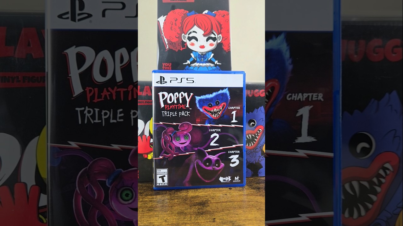 PS5 POPPY PLAYTIME TRIPLE PACK