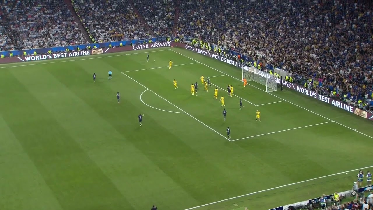 PSG 5 0 Inter Milan Full Match Tactical CAM