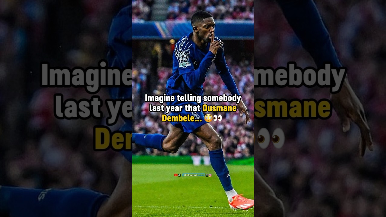 PSG vs Arsenal. Ousmane Dembele goal. 😮‍💨