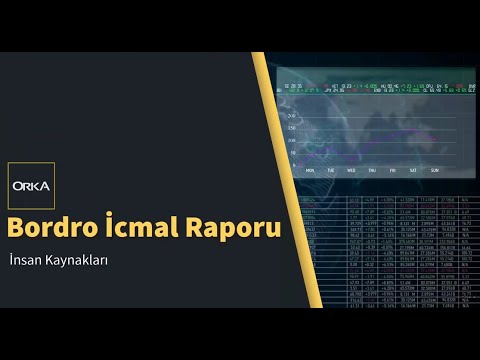 PUB 28101 Personel Ücret Bordrosu Raporlar Bordro İcmal Raporu