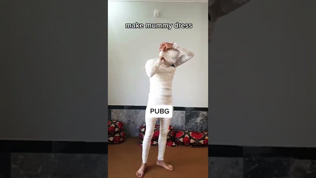 PUBG Mummy Suit in real Life 👿👿
