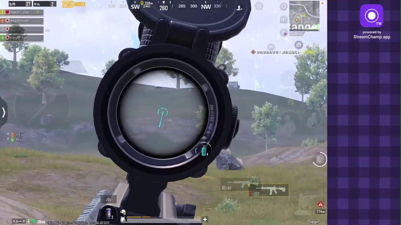 PUBGM　Jeep Live Stream